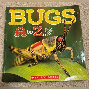 3/$10 Bugs A to Z Softcover Scholastic Children’s Book Ages 2-6